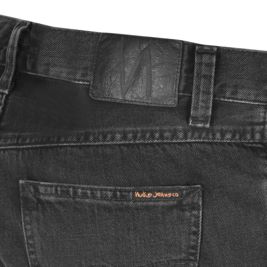 Alternative Image for ProductNudie Jeans Josh Shorts Black3